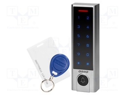 RFID combination lock; wall mount; 12VDC; IP66; -30÷60°C; 0÷99s