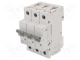 Circuit breaker; 230/400VAC; DIN; Charact: B; 10kA; IP20; 1÷25mm2
