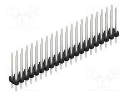 Connector: pin strips; pin header; male; PIN: 42; 2mm; THT; 2x21