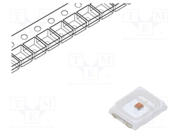 LED; 2835; 120°; flat; 2.8x3.5x0.65mm; Pmax: 300mW; P opt: 45mW