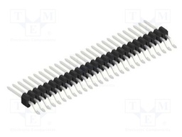 Connector: pin strips; pin header; male; PIN: 27; 1.27mm; SMT; 1x27