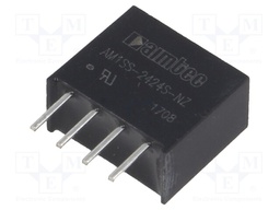Converter: DC/DC; 1W; Uin: 21.6÷26.4V; 24VDC; Iout: 42mA; SIP4; 1.2g