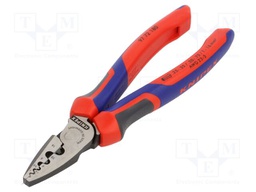 Tool: for crimping; insulated solder sleeves; 0,25÷16mm2