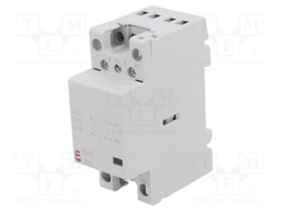 Contactor: 4-pole installation; NC + NO x3; 230VAC; 25A; DIN; R