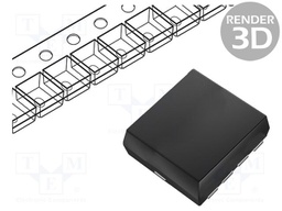 Dual MOSFET, Complementary N and P Channel, 20 V, 3.9 A, 0.064 ohm, ChipFET, Surface Mount
