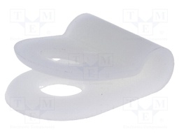 Fixing clamp; Cable P-clips; ØBundle : 3mm; polyamide; natural