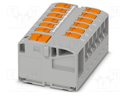 Splice terminal: rail; 24A; 450V; push-in; PA; L: 21.7mm; 0.14÷4mm2
