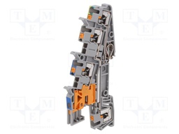 Rail mounted connector Splice terminal