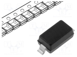 Diode: switching; SMD; 350V; 225mA; 50ns; Package: reel,tape; SOD123