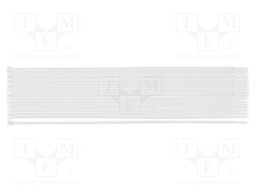 Cable tie; L: 300mm; W: 3.6mm; natural; 100pcs; EXTREME