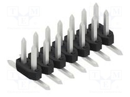 Connector: pin strips; pin header; male; PIN: 14; 2mm; SMT; 2x7; 100V