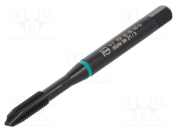 Tap; high speed steel cobalt HSS-Co; Size: 4.9mm; M5; 0.8m; L: 70mm