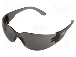 Safety spectacles; Lens: darkened; Resistance to: UV rays