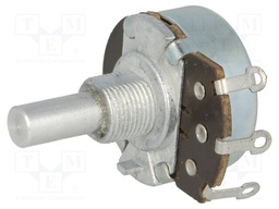 Potentiometer: shaft; single turn; 470Ω; 500mW; ±20%; soldered; 6mm