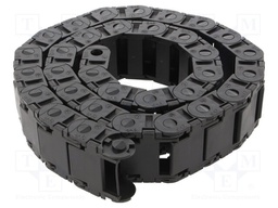 Cable chain; Series: 15; Bend.rad: 38mm; L: 1006mm; Int.width: 25mm