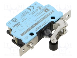Microswitch SNAP ACTION; with lever (with roller); 2A/250VAC