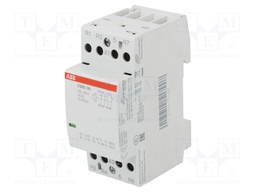 Contactor: 4-pole installation; NC x3 + NO; 230÷240VAC; 25A; DIN