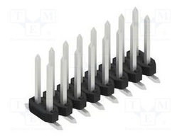 Connector: pin strips; pin header; male; PIN: 16; 2mm; SMT; 2x8; 100V