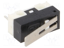 Microswitch SNAP ACTION; with lever; SPDT; 1A/125VAC; ON-(ON)