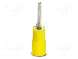 PA; insulated; Body: yellow; Tip: wire pin