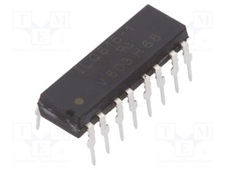Optocoupler; THT; Channels: 4; Out: transistor; 5.3kV; DIP16