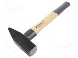 Hammer; 360mm; 1kg; wood (hikory); Conform to: DIN 1041