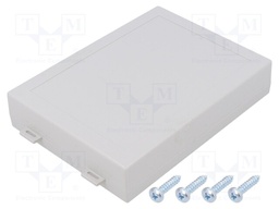 Enclosure: multipurpose; X: 109mm; Y: 147mm; Z: 32.6mm; ABS; IP54