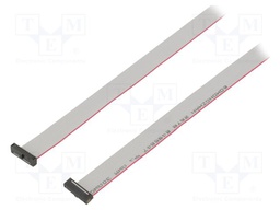 Ribbon cable with IDC connectors; Tape ph: 0.64mm; 1099.82mm