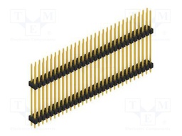 Connector: pin strips; pin header; male; PIN: 60; 2.54mm; THT; 2x30