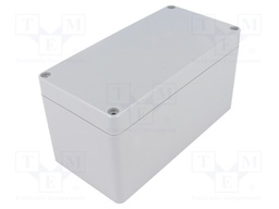 Enclosure: multipurpose; X: 80mm; Y: 160mm; Z: 85mm; ABS; dark grey