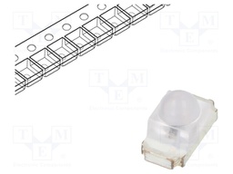 IR transmitter; 1.5mm; transparent; 30°; λp max: 850nm; SMD; 20mA