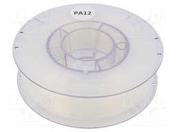 Filament: PA 12; Ø: 1.75mm; natural; 240÷270°C; 330g