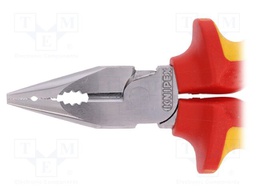Pliers; insulated,universal,elongated; for working at height