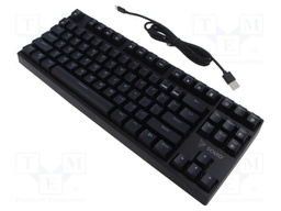 Keyboard; black; USB A,USB C; Features: mechanical keyboard,RGB