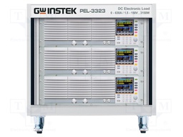 Device: electronic load; 1.5÷150V; 0÷630A; 3150W; 598x611x706mm