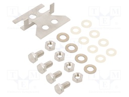 Clip; stainless steel; Pcs: 4