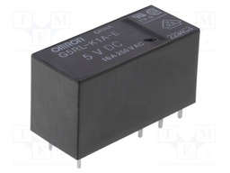 Relay: electromagnetic; SPST; Ucoil: 5VDC; 16A/250VAC; 16A/24VDC
