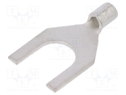 Fork terminal; M8; 1.5÷2.5mm2; crimped; for cable; non-insulated