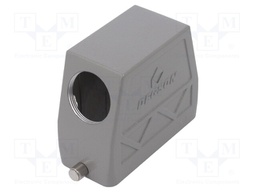 Enclosure: for HDC connectors; size D16B; for cable; for latch