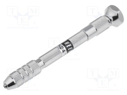 Drill holder; 0.3÷3.2mm; Tip mat: steel; Mat: brass