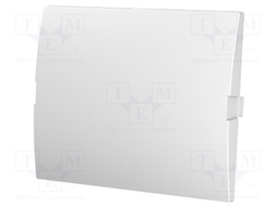 Front panel; prominent