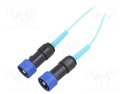 Connector: fiber optic; patchcord; PIN: 1; bayonet; Buccaneer 4000