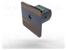 Sensor: laser; 9÷27VDC; 45x45x1.5mm; IP40; -10÷45°C; AS-225; DRL