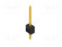 Connector: pin strips; pin header; male; PIN: 1; 2.54mm; THT; 1x1