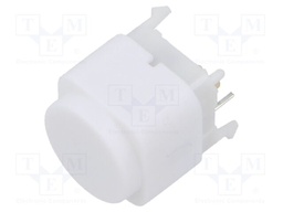 Switch: keypad; SPST; 0.03A/28VDC; LED; yellow; THT; Leads: for PCB