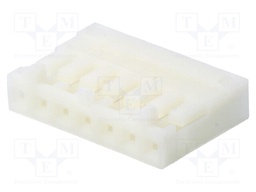 Plug; wire-wire/PCB; female; DF1B; 2.5mm; PIN: 7; w/o contacts