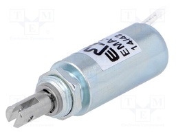 Electromagnet: pull; Usup: 12VDC; Power: 4W; Force: 300g; 12mm; 36Ω