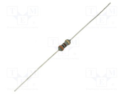 Resistor: carbon film; THT; 300Ω; 500mW; ±5%; Ø2.5x6.8mm; axial