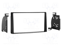 Radio frame; Hyundai,Kia; 2 DIN; black