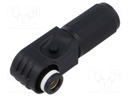 Connector: DC supply; plug; ES-200A; PIN: 1; for cable; crimped